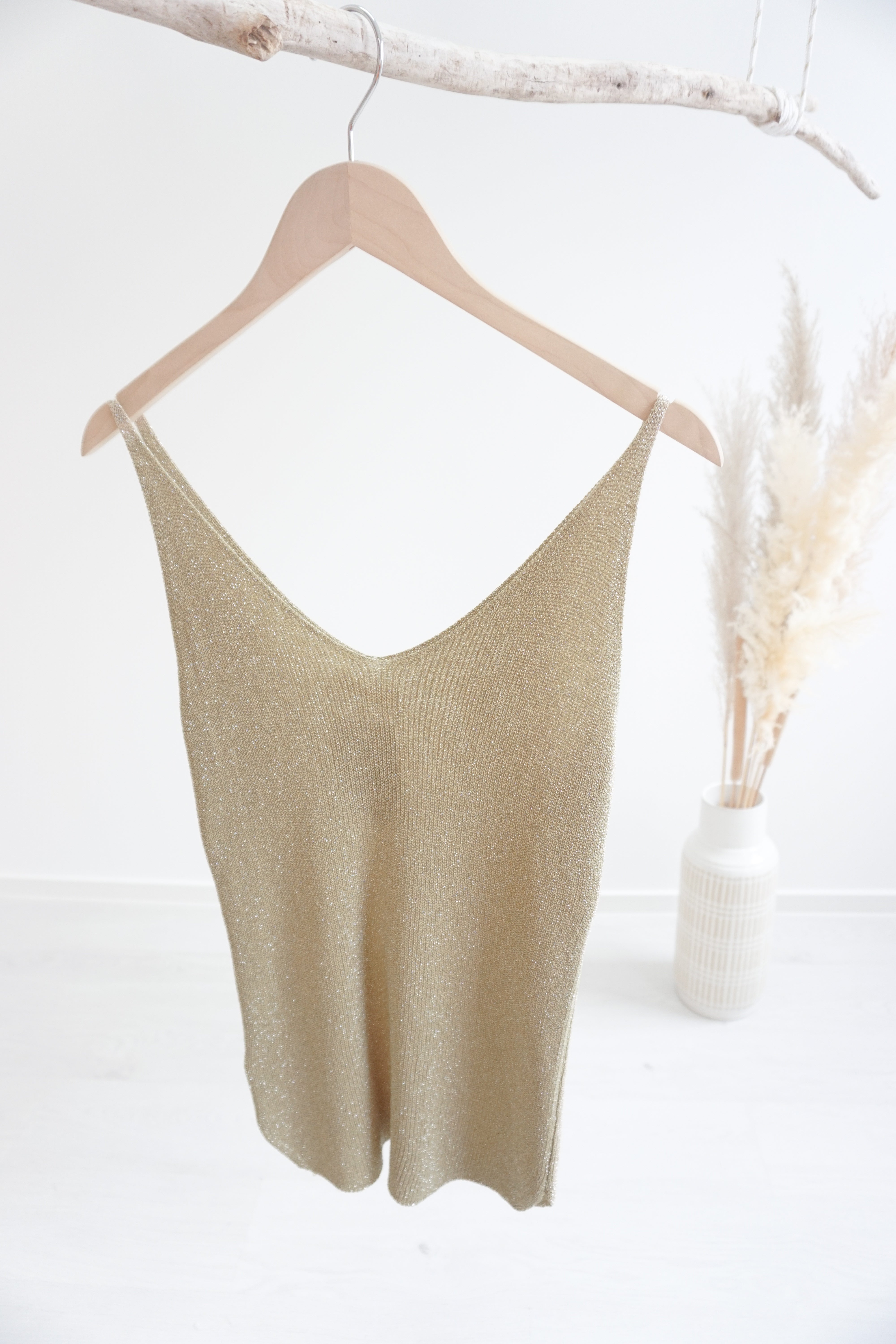 Top "sparkle" 11271 beige