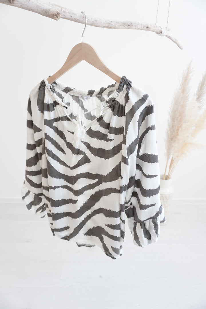 Bluse "zebra" 1121414