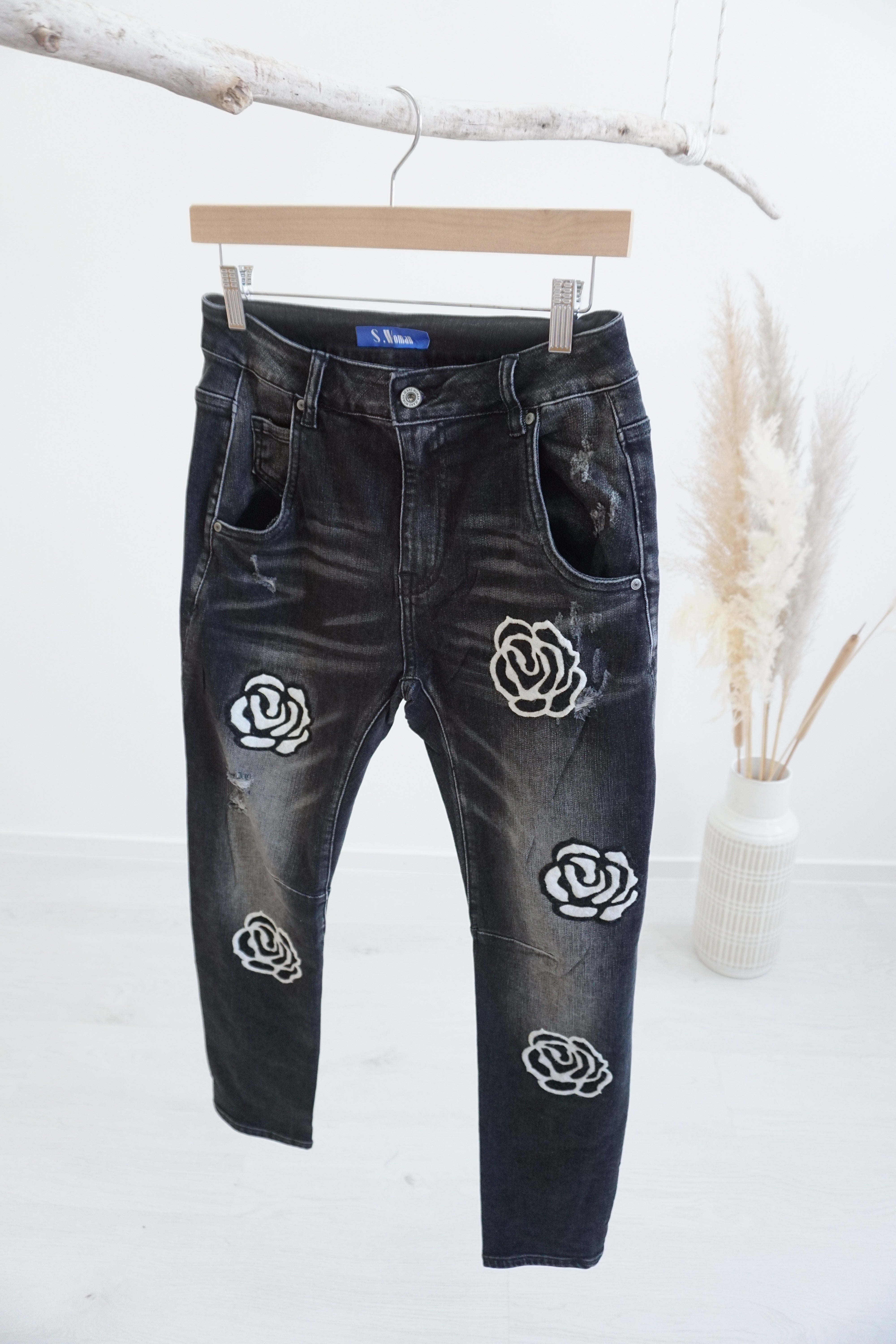 Jeans "roses" 21466