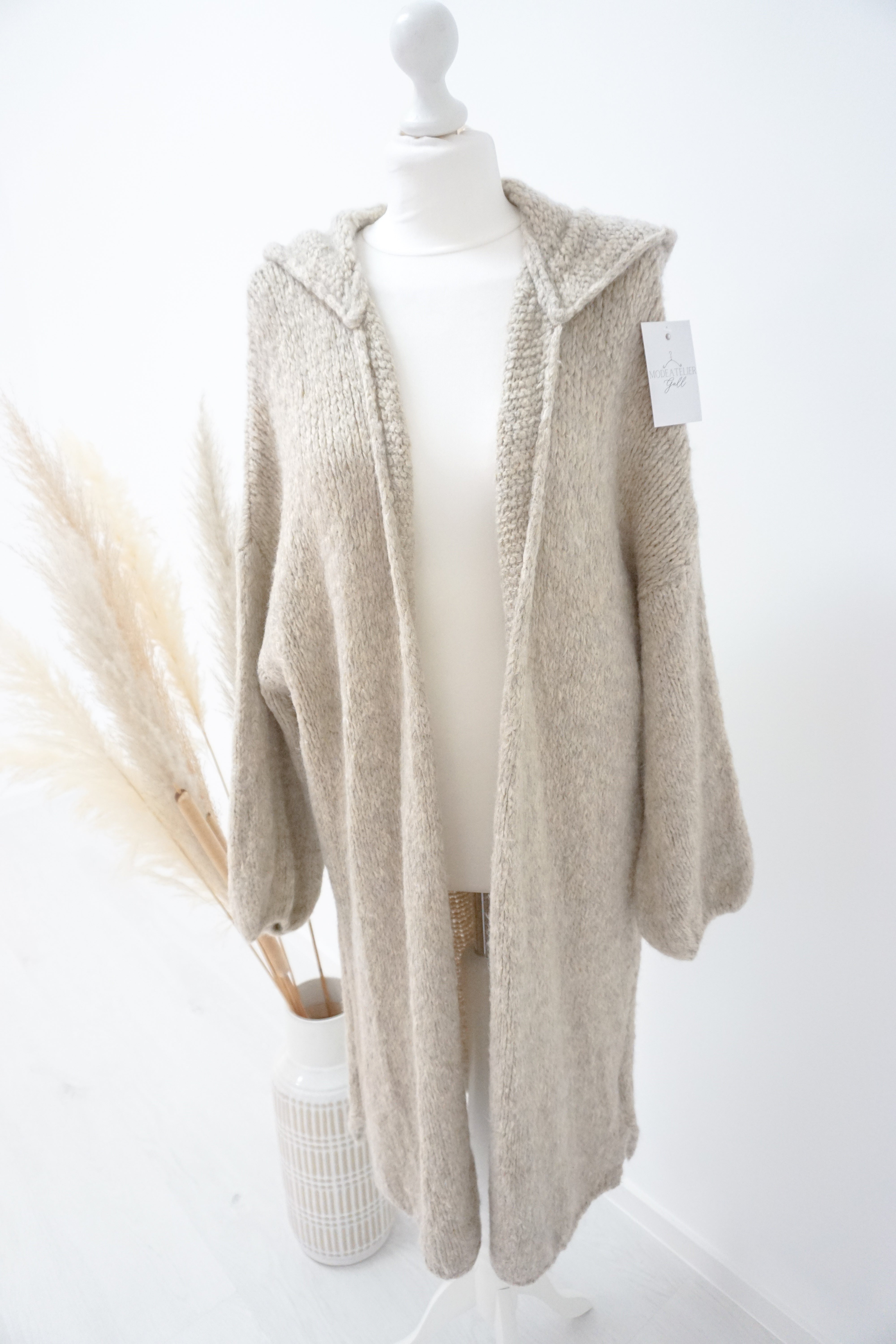 Strickjacke "Lemon" 61656 beige/taupe