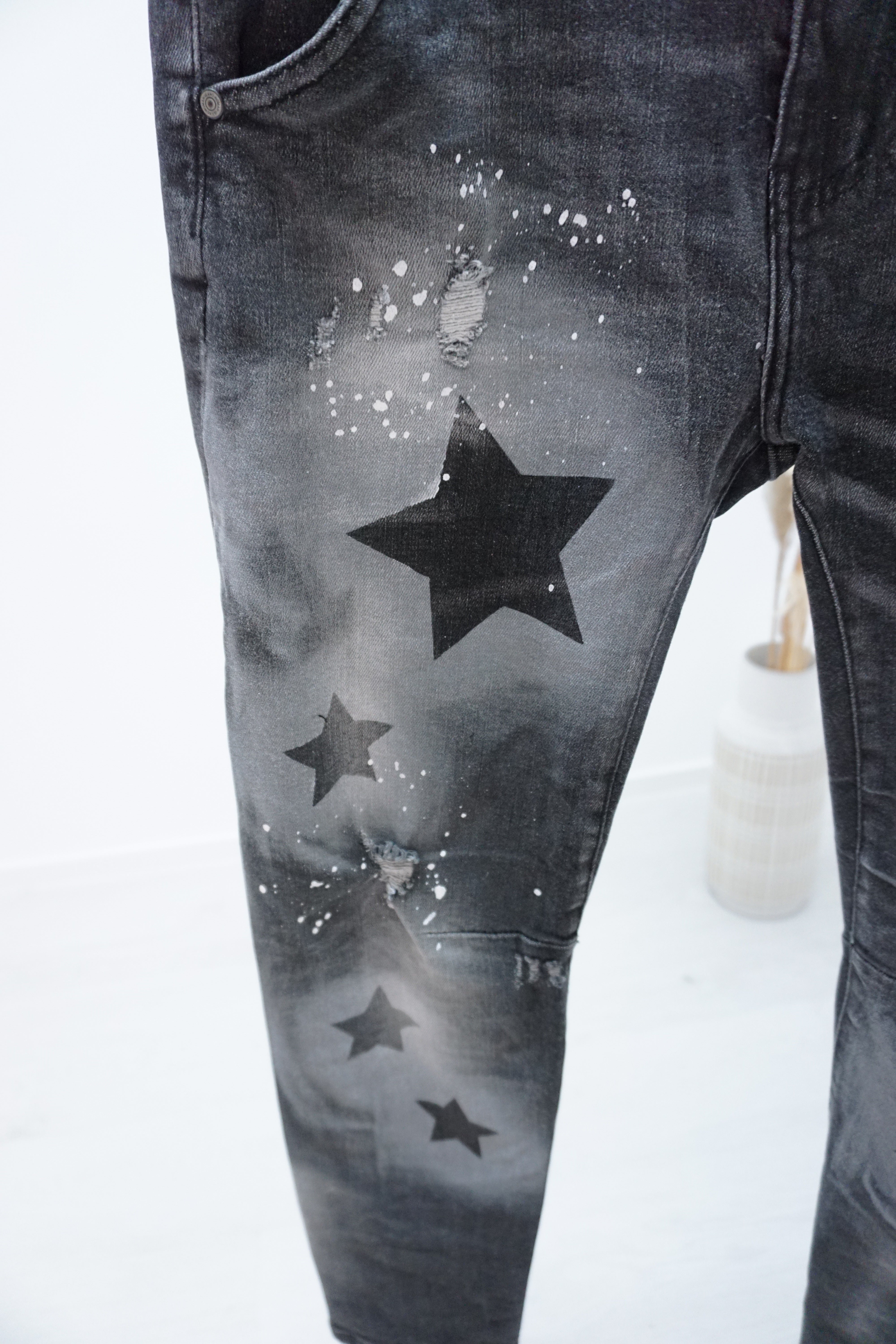 Jeans "stars" 21866