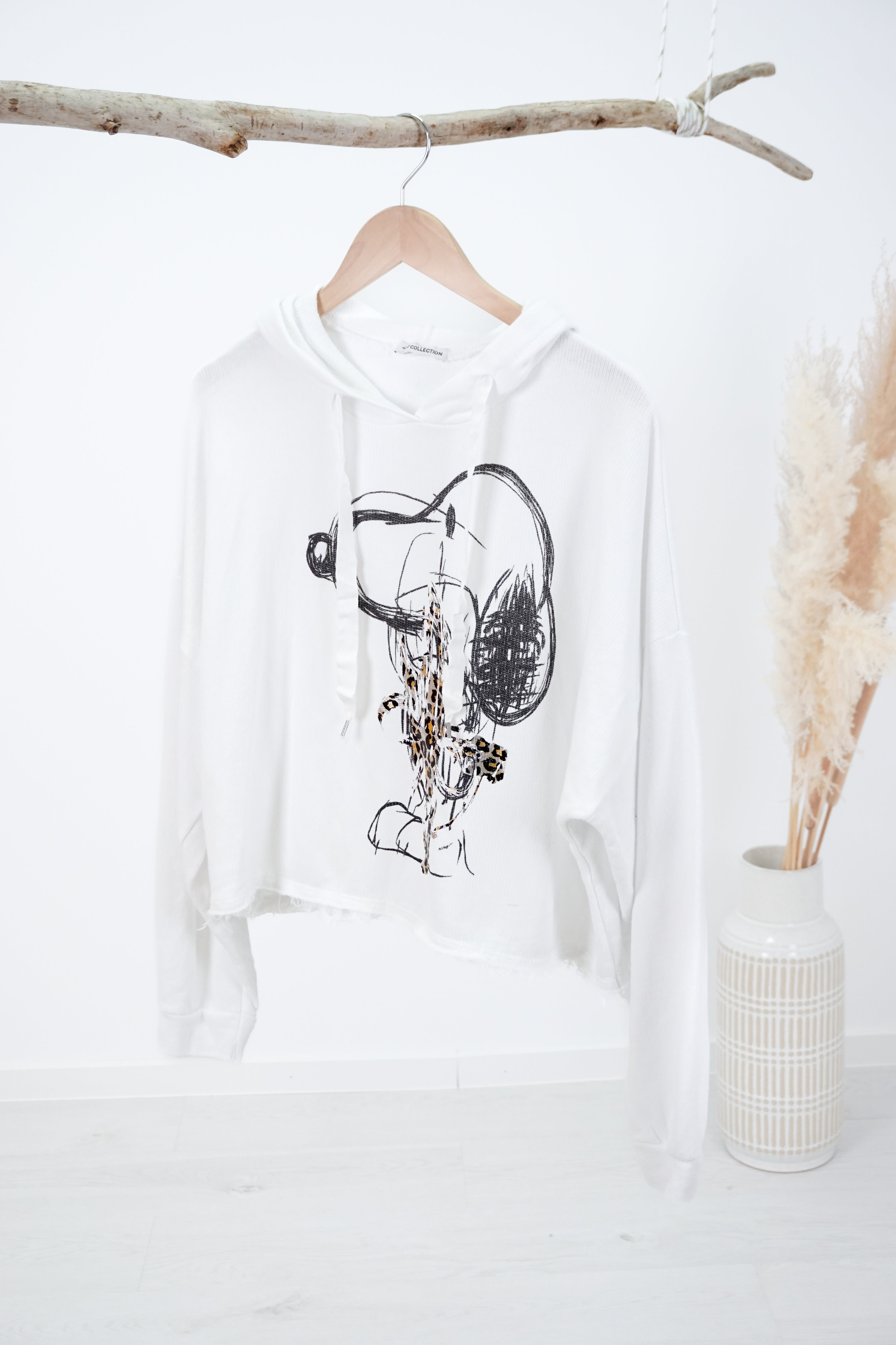 Sweatshirt mit Snoopy Print