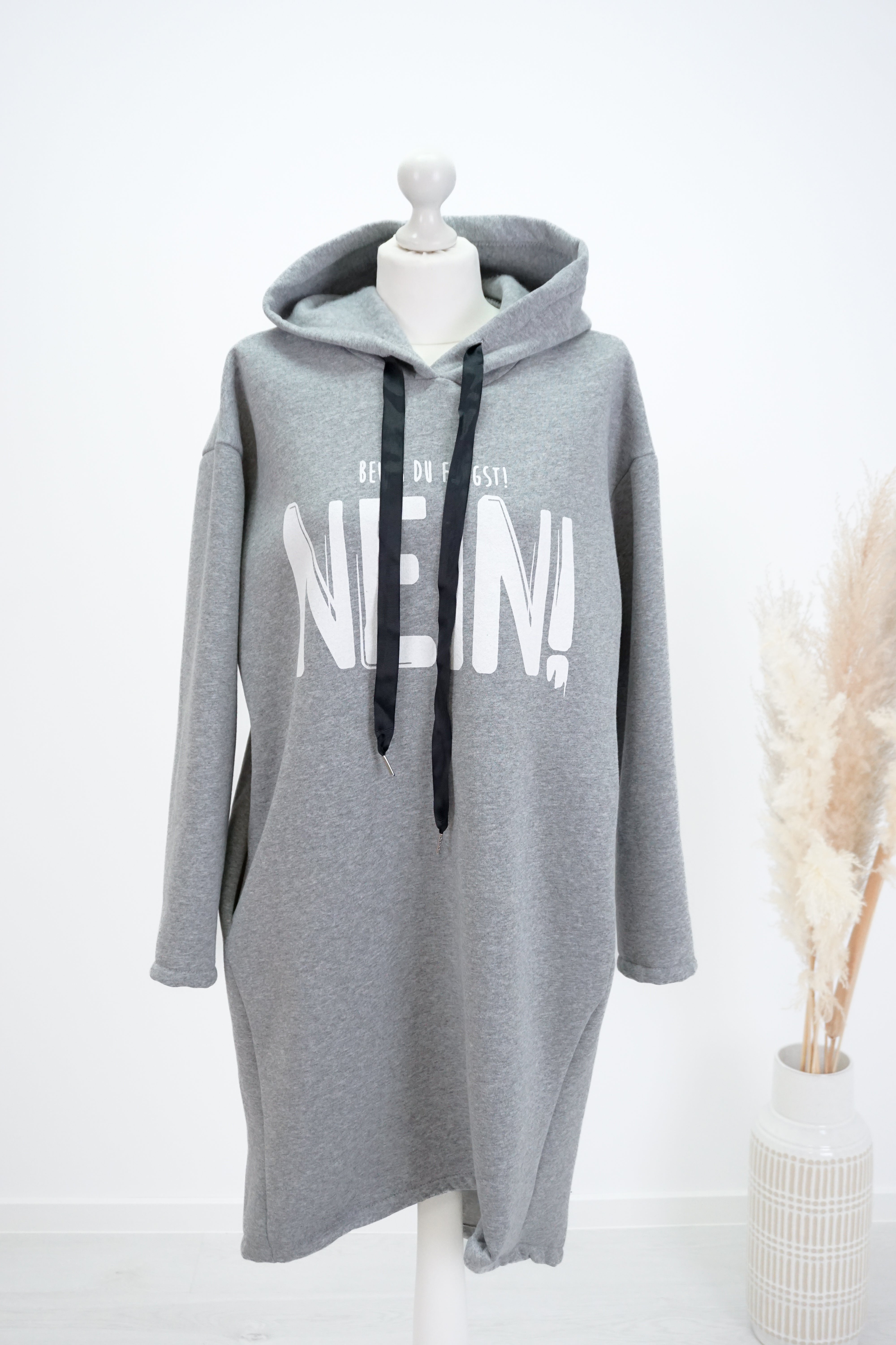 Sweatkleid „NEIN“