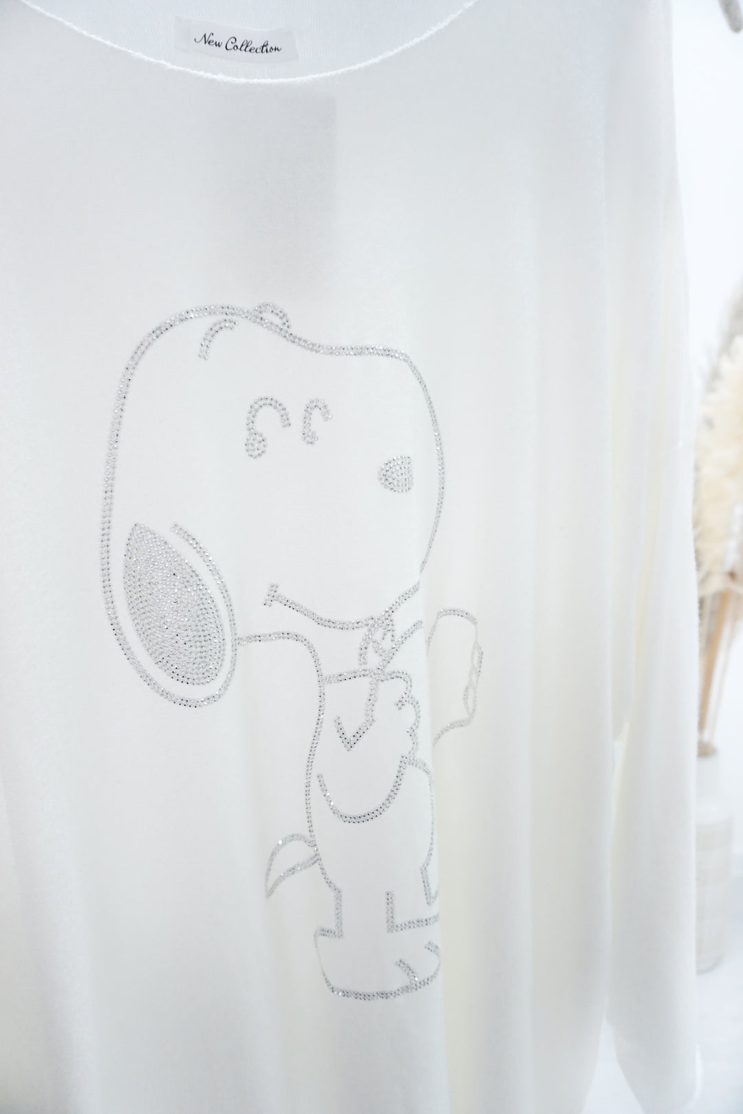 Feinstrickpulli "Snoopy" 119510 off-white