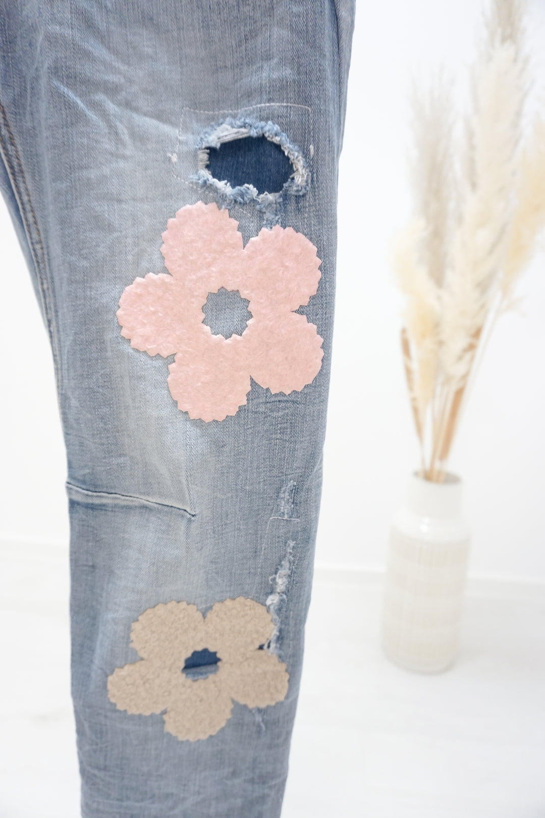 Jeans "flowers" 24086