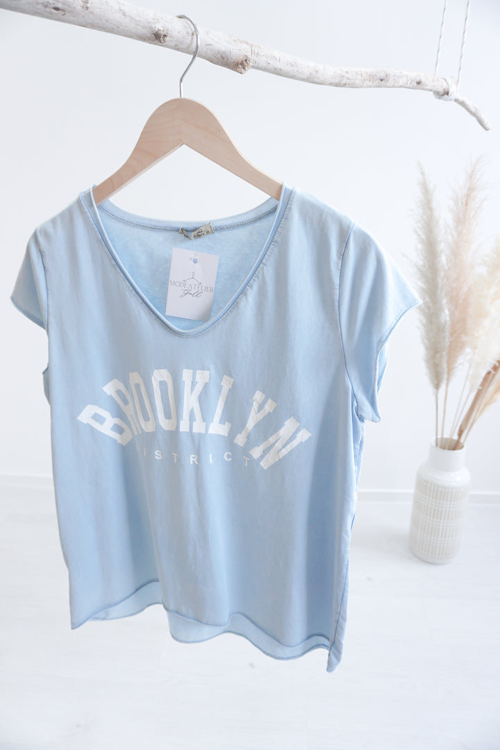 T-Shirt "Brooklyn" 18957 hellblau