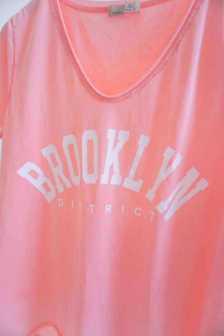 T-Shirt "Brooklyn" 18957 korall