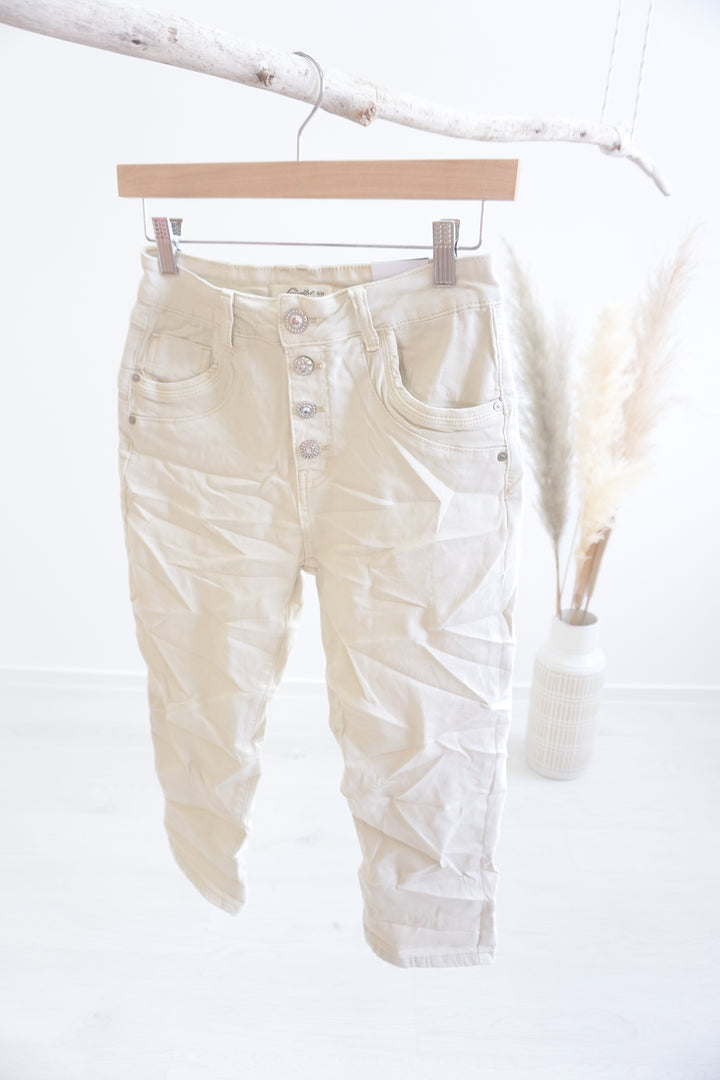 3/4 Jeans in sand 181321