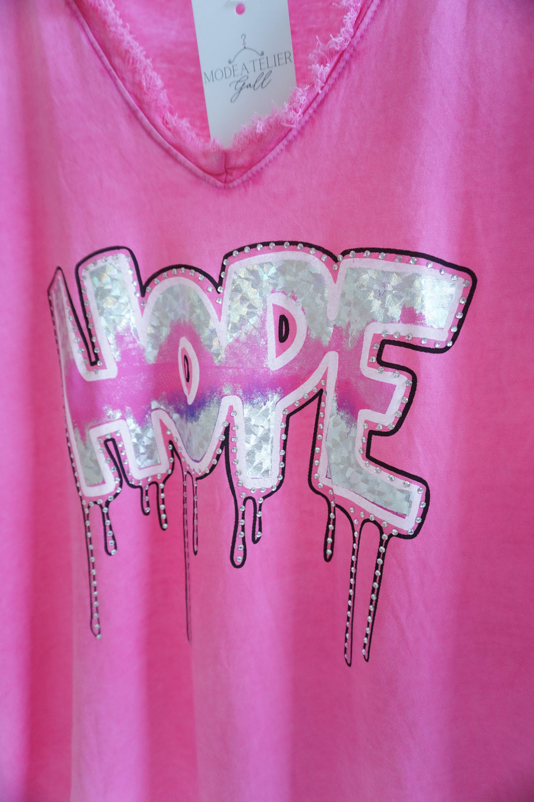 T-Shirt "Hope" 11032 pink