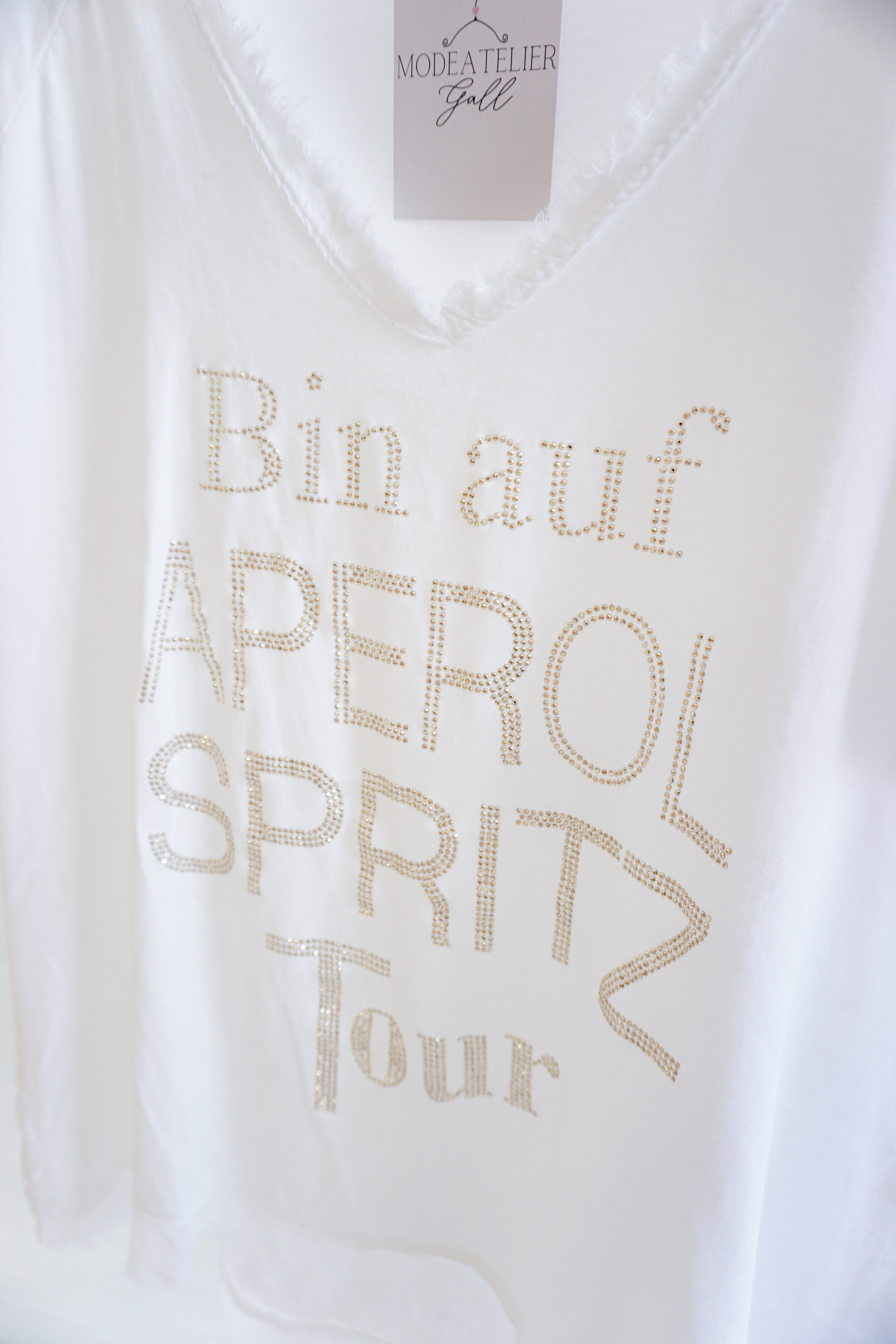 T-Shirt "Aperol Tour" 110128 weiß